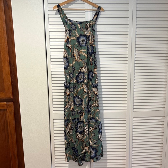O'Neill Maxwell Print Tank Maxi Dress Small, MOSS - Picture 1 of 7